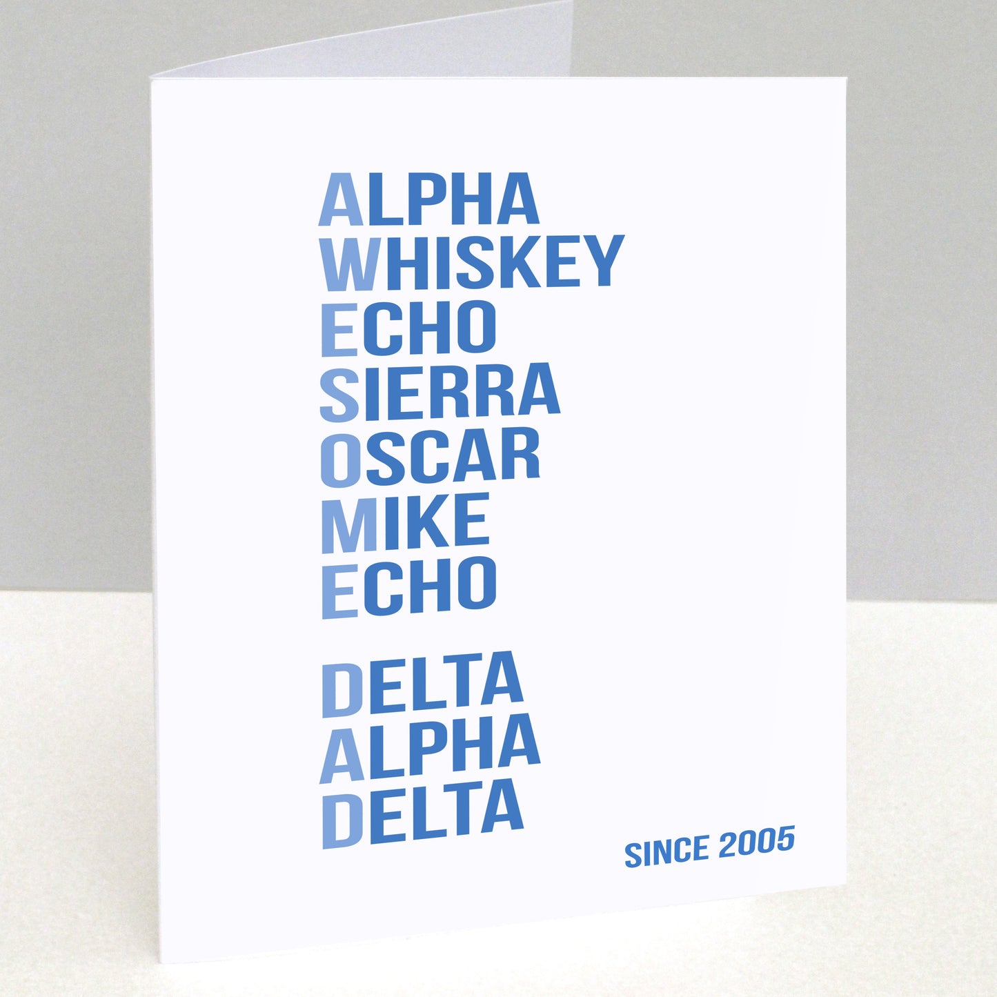 awesome dad father's day card co&t