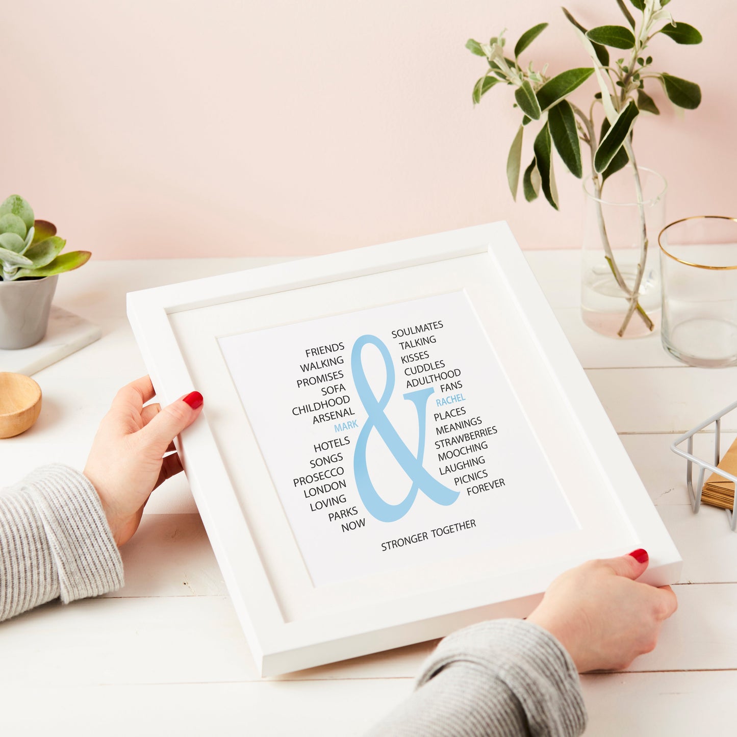 Personalised Perfect Together Print brambler
