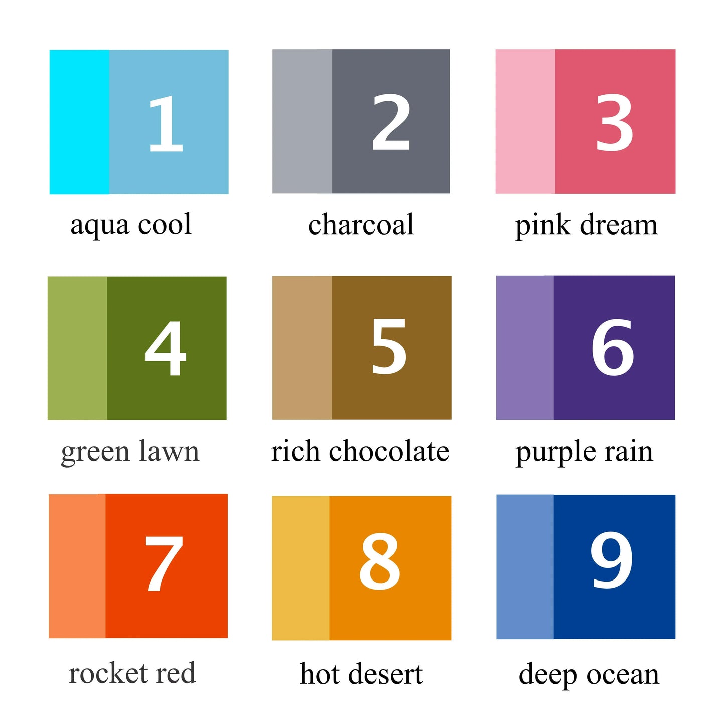 colour choices
