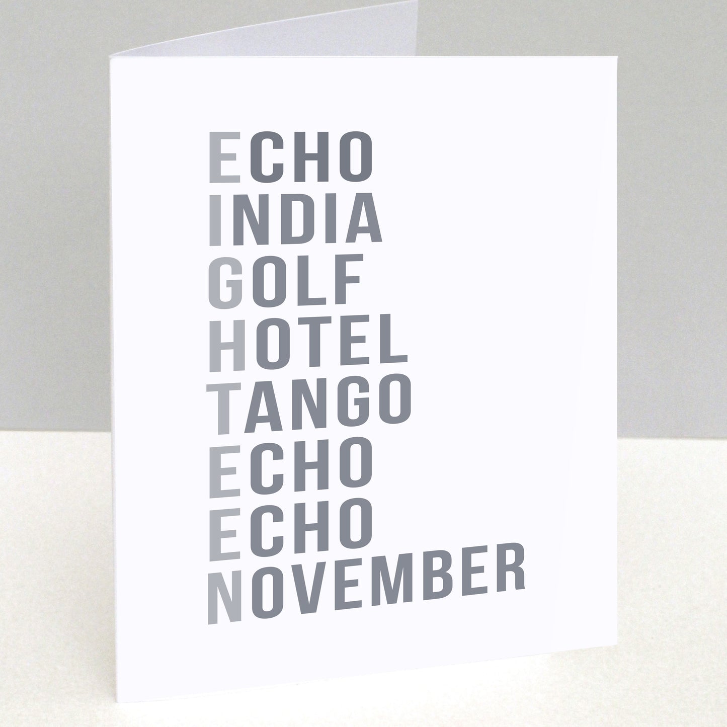 Personalised Phonetic ANY Special words Card